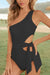 One-Piece One-Shoulder Bikini